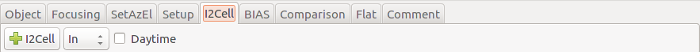 Obs. Plan Editor : I2Cell TAB