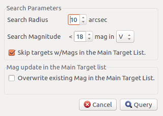 Set Default Parameters to the list