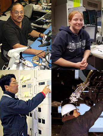 Experts working at Subaru Telescope