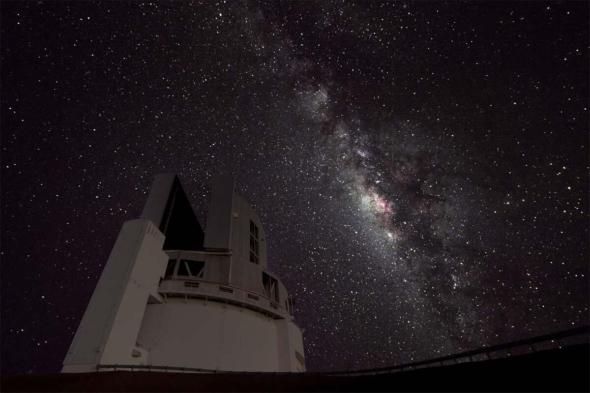 The Subaru Telescope and the Milky Way (2) | Subaru Gallery