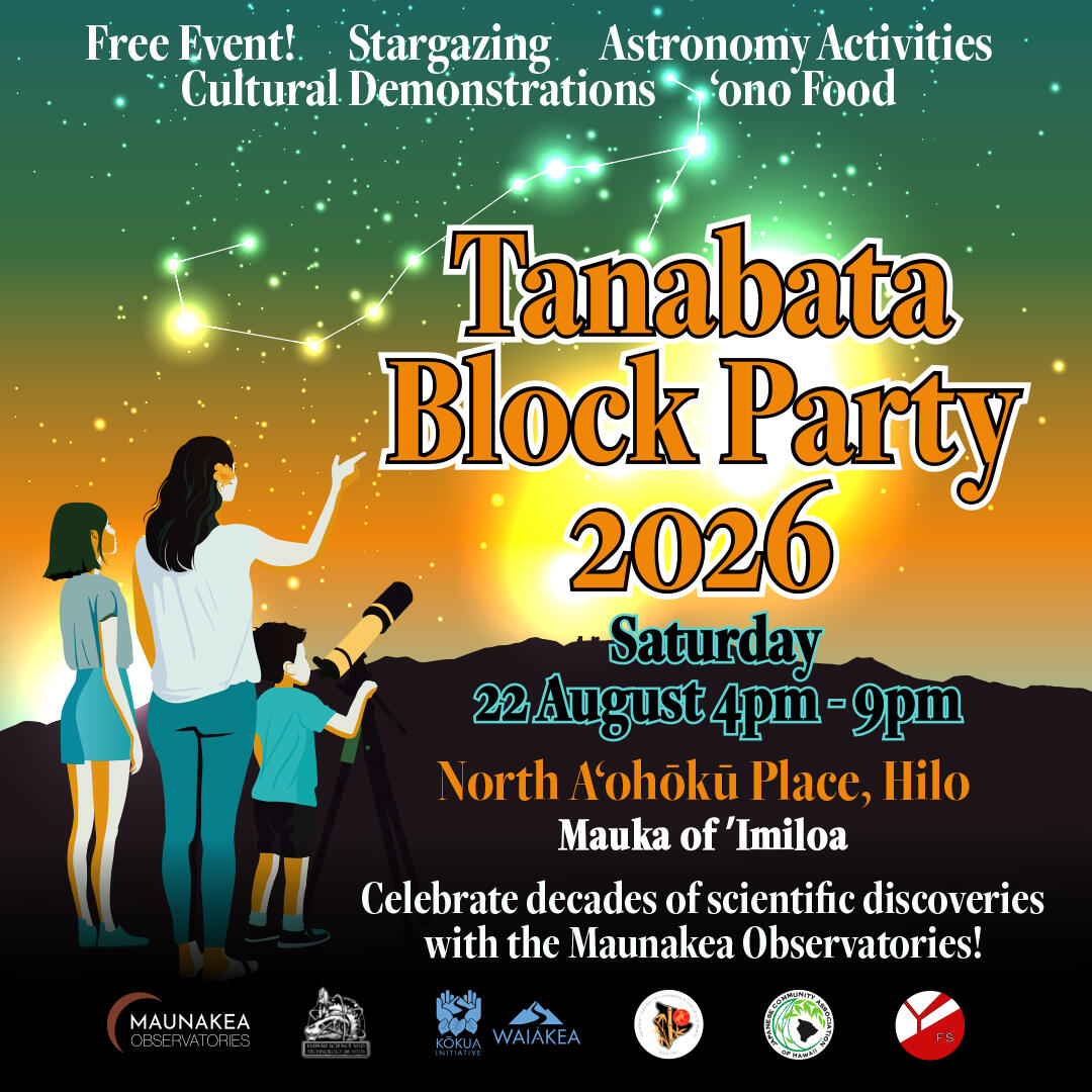 Celebrate Culture, Science, and the Stars at the Tanabata Block Party 2026 in Hilo Figure