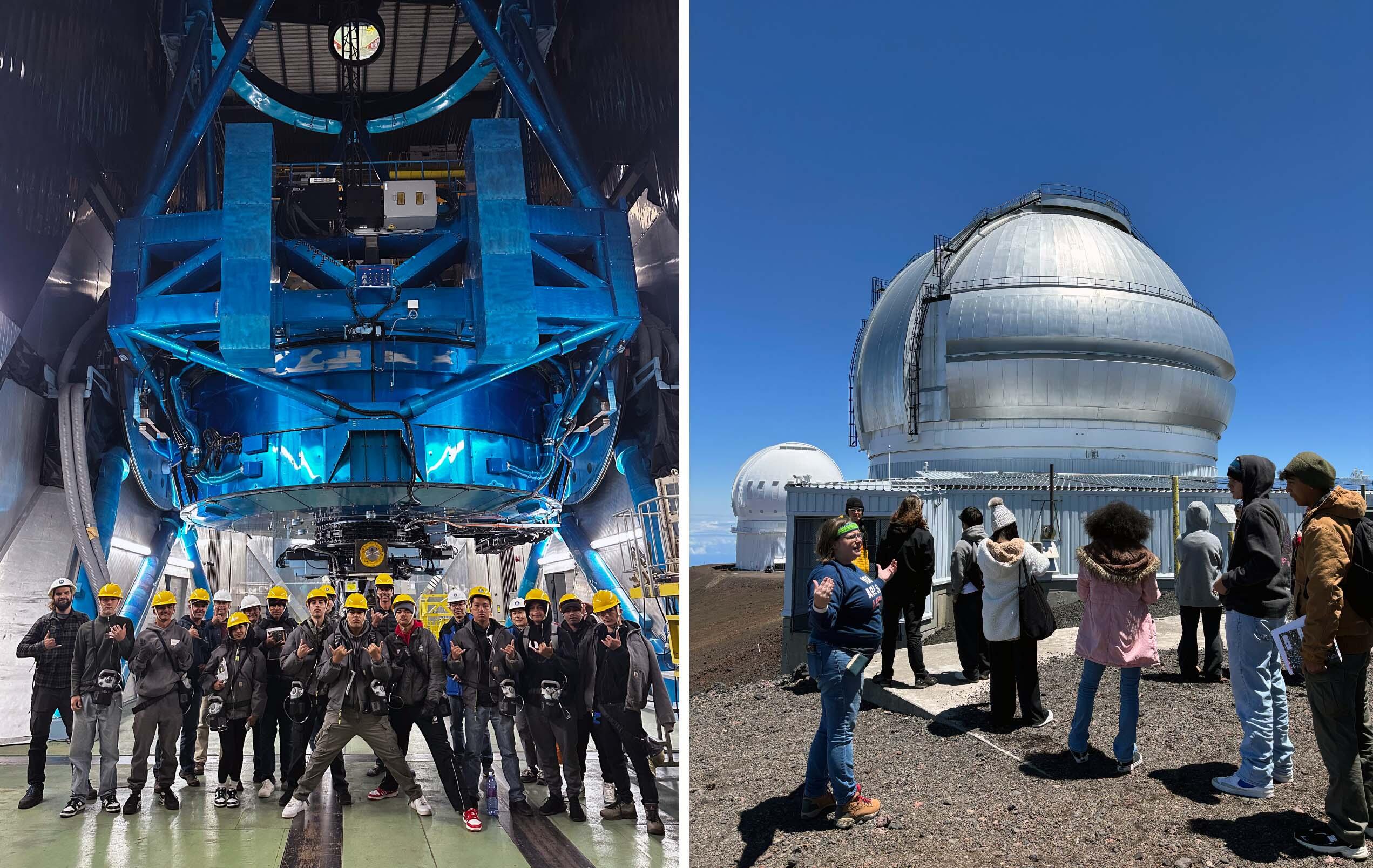 Kea`au High School Seniors Experience Summit of Opportunity on Maunakea Figure