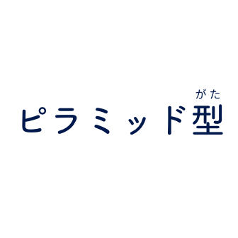 ピラミッド型