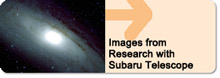 Images from Research with Subaru Telescope