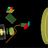 The light path of the spectrographs