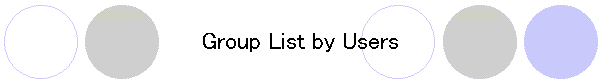 Group List by Users
